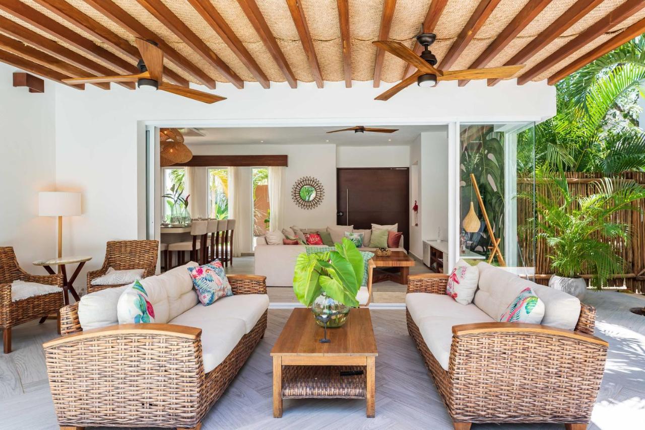 Villa Ek'Balam & Villa Flamingo, Luxury Villas, Private Pool, Private Garden, Jacuzzi, 24H Security Tulum Luaran gambar