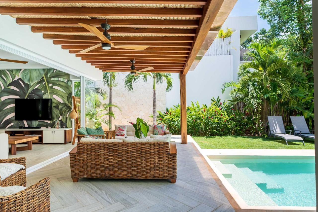 Villa Ek'Balam & Villa Flamingo, Luxury Villas, Private Pool, Private Garden, Jacuzzi, 24H Security Tulum Luaran gambar
