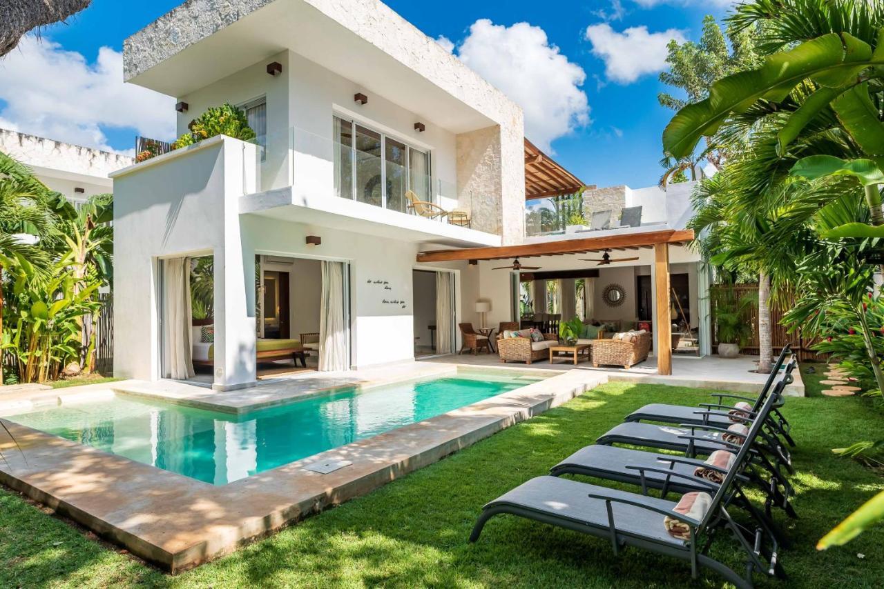 Villa Ek'Balam & Villa Flamingo, Luxury Villas, Private Pool, Private Garden, Jacuzzi, 24H Security Tulum Luaran gambar
