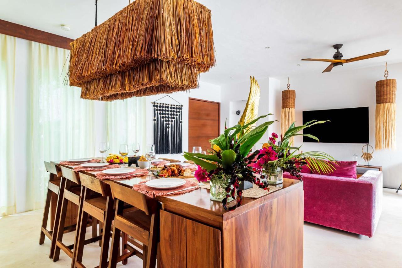 Villa Ek'Balam & Villa Flamingo, Luxury Villas, Private Pool, Private Garden, Jacuzzi, 24H Security Tulum Luaran gambar