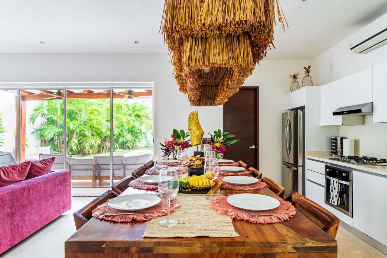 Villa Ek'Balam & Villa Flamingo, Luxury Villas, Private Pool, Private Garden, Jacuzzi, 24H Security Tulum Luaran gambar