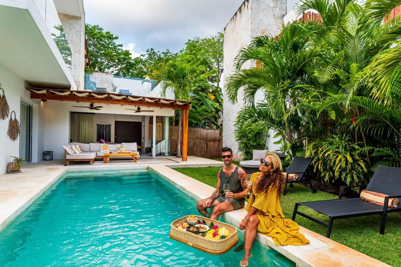 Villa Ek'Balam & Villa Flamingo, Luxury Villas, Private Pool, Private Garden, Jacuzzi, 24H Security Tulum Luaran gambar