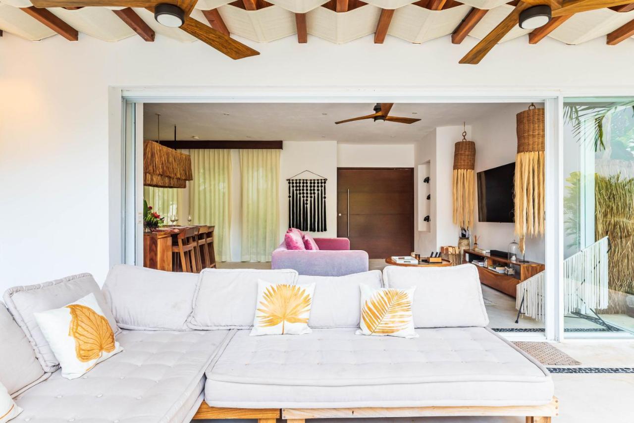 Villa Ek'Balam & Villa Flamingo, Luxury Villas, Private Pool, Private Garden, Jacuzzi, 24H Security Tulum Luaran gambar