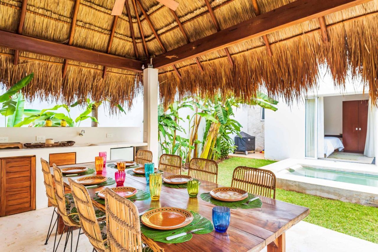 Villa Ek'Balam & Villa Flamingo, Luxury Villas, Private Pool, Private Garden, Jacuzzi, 24H Security Tulum Luaran gambar