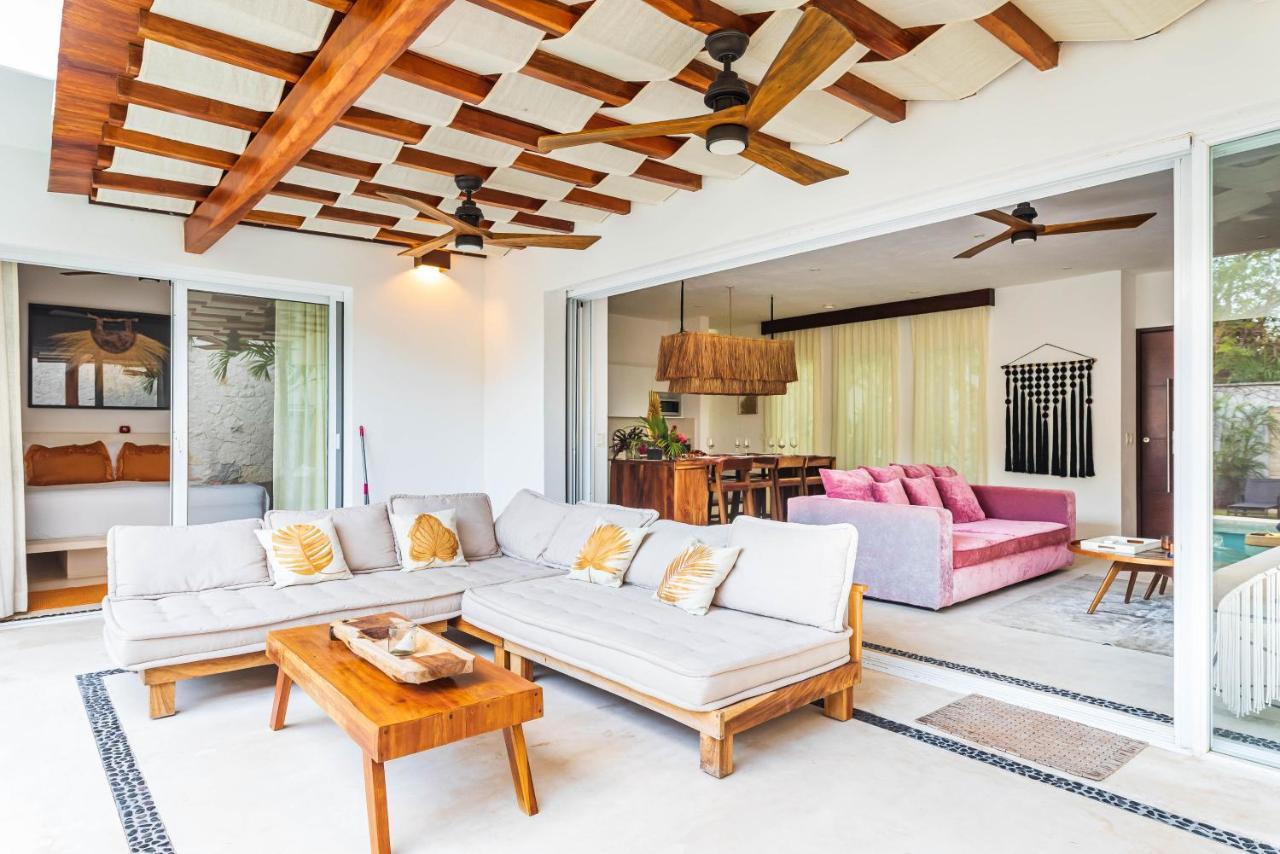 Villa Ek'Balam & Villa Flamingo, Luxury Villas, Private Pool, Private Garden, Jacuzzi, 24H Security Tulum Luaran gambar